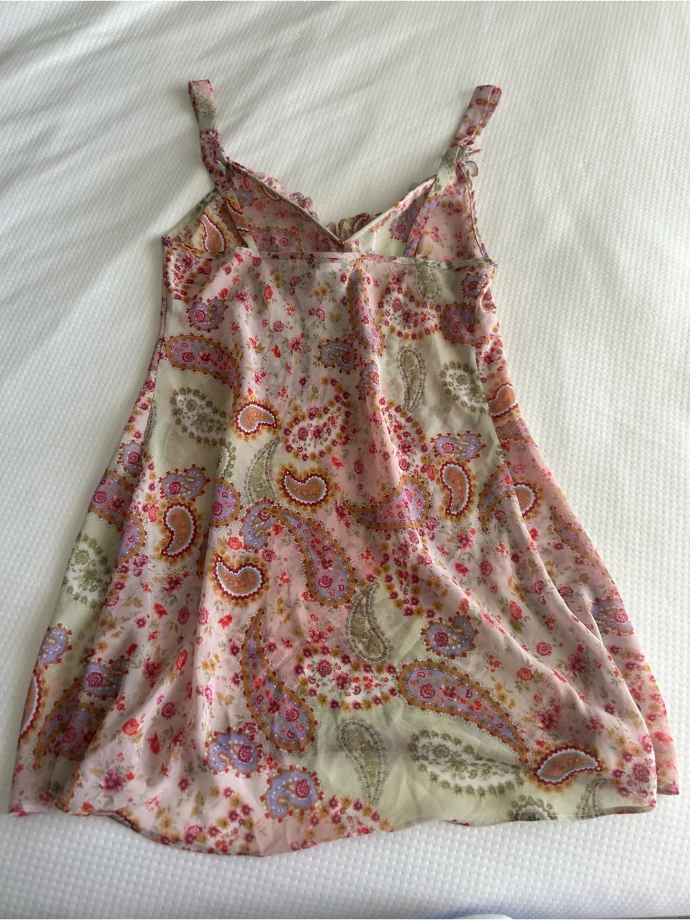 Vintage Floral Paisley Print Slip - Ivy & Annabelle Intimates - Picture 5 of 10
